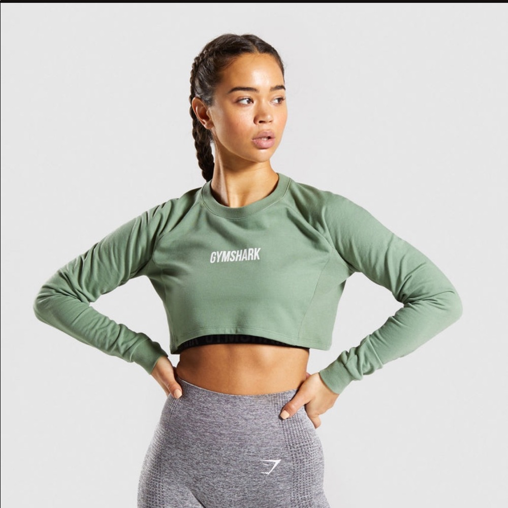 Gymshark cropped long sleeve